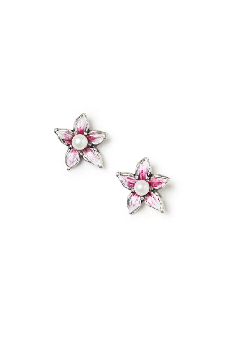Teri Jon Floral Stud Earrings
